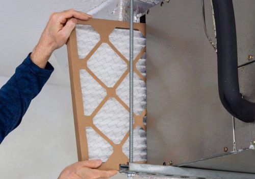 Primary HVAC Air Conditioning Furnace Filter Replacement